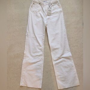 Zara HI RISE FULL LENGTH JEANS